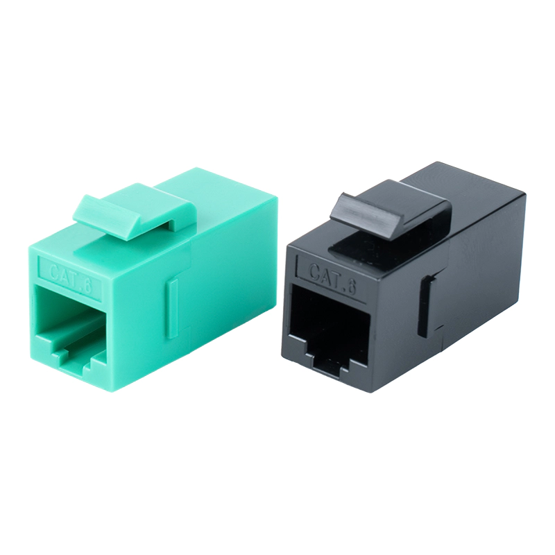 C6A Neamhshielded RJ45 Cúplóir Inlíne SM-2034C6