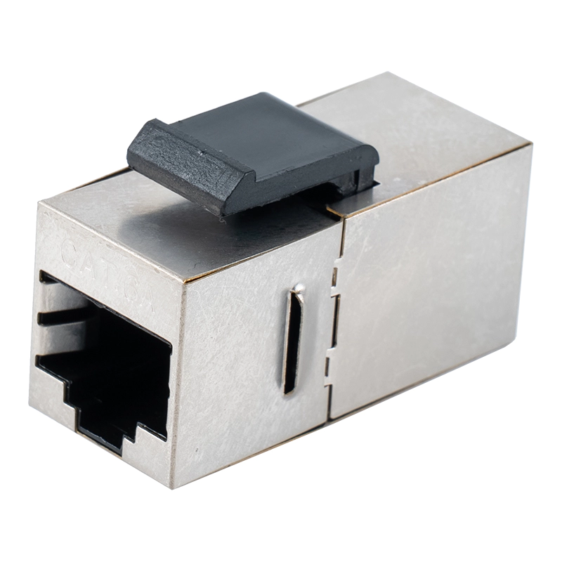 Cúplóir Inlíne C6 Sciath RJ45 （le gearrthóg plaisteach） SM-2034SC6