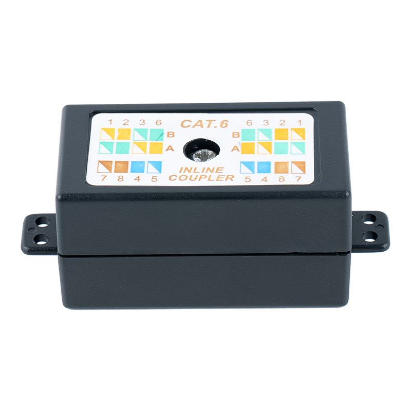 C5e Unshielded RJ45 Cúplóir Inlíne SM-2037C5E C5e Unshielded RJ45 Cúplóir Inlíne SM-2037C5E