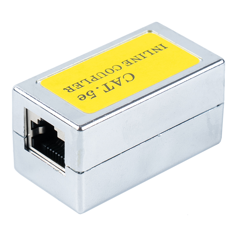 C5e Sciath RJ45 Cúplóir Inlíne SM-2038SC5E C5e Sciath RJ45 Cúplóir Inlíne SM-2038SC5E