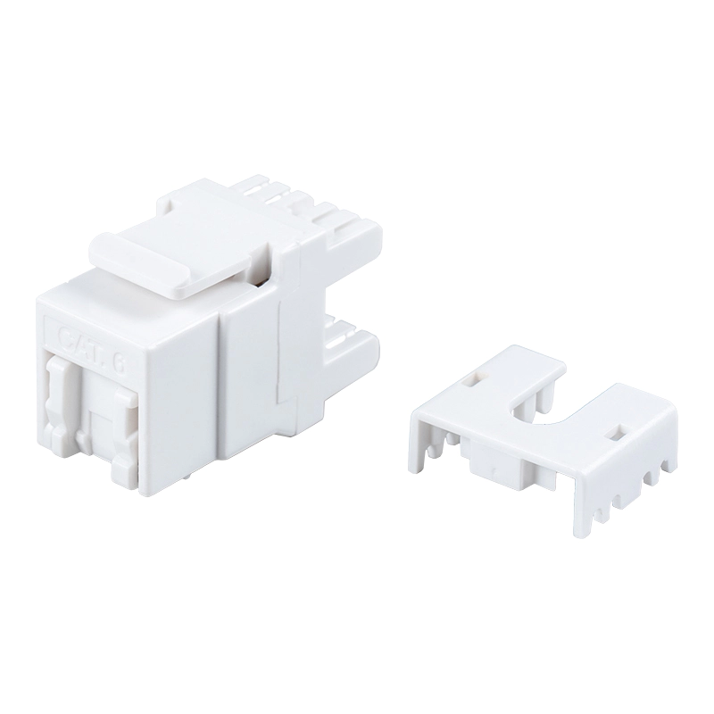 Cat6 Jack modúlach 180° gan sciath (le comhla) SM-2064CD8C6