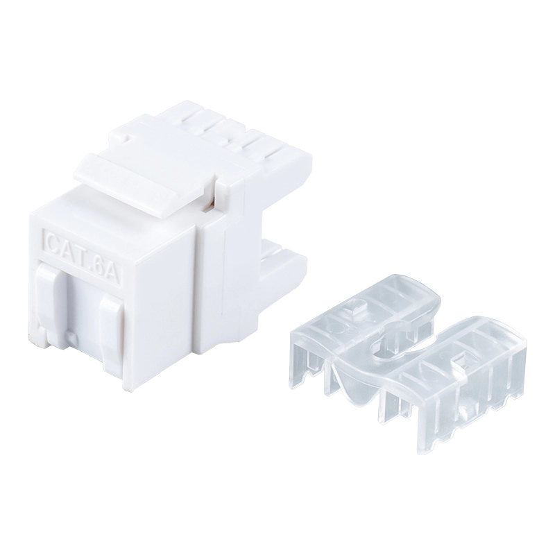 Cat6 Jack Modúlach 180° Neamhchosanta (mionchineál le comhla) SM-2089CD8C6-1