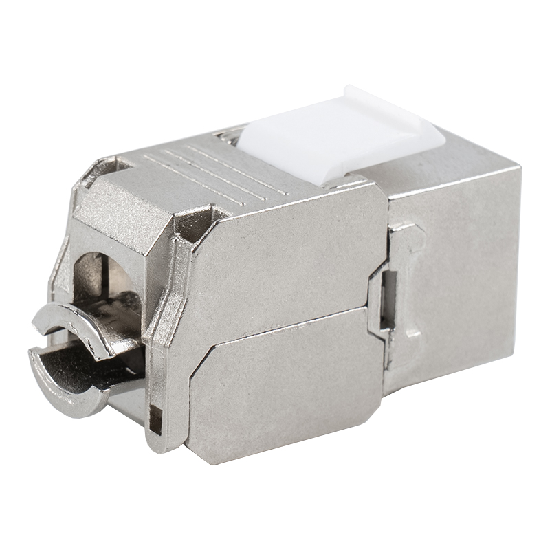 C6A Sciaththa 180° Jack Keystone Gan Chur (cineál smeach-oscailte) SM-2336SH8C6A C6A Sciaththa 180° Jack Keystone Gan Chur (cineál smeach-oscailte) SM-2336SH8C6A
