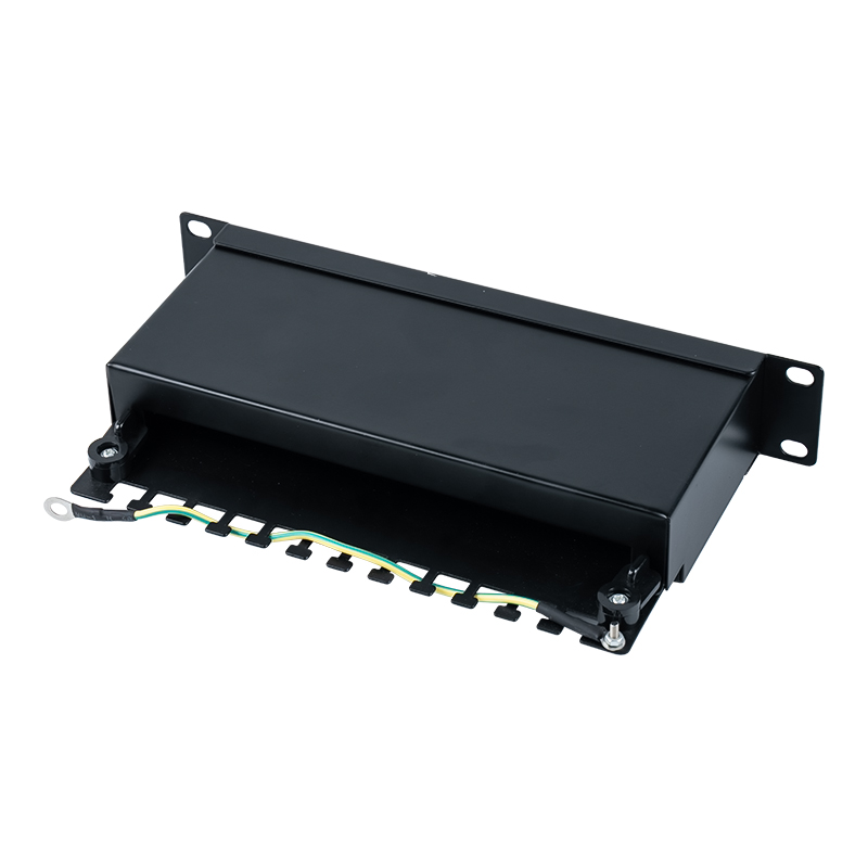 Catagóir 6 Painéal paiste 12-port 10-orlach 1U sciath SP-3250SK12-C6 Catagóir 6 Painéal paiste 12-port 10-orlach 1U sciath SP-3250SK12-C6