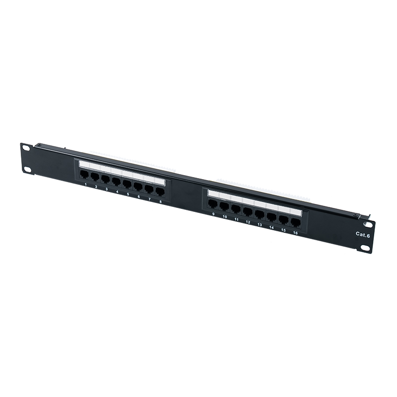 Painéal Paiste 24-Port Neamhshielded Cat6e 19-orlach 1U (IDC dé-fheidhm) SP-3310D24-C6A Painéal Paiste 24-Port Neamhshielded Cat6e 19-orlach 1U (IDC dé-fheidhm) SP-3310D24-C6A